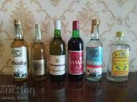 B.Z.C. from 1st Grade NEW alcohol bottles from the Socialist era