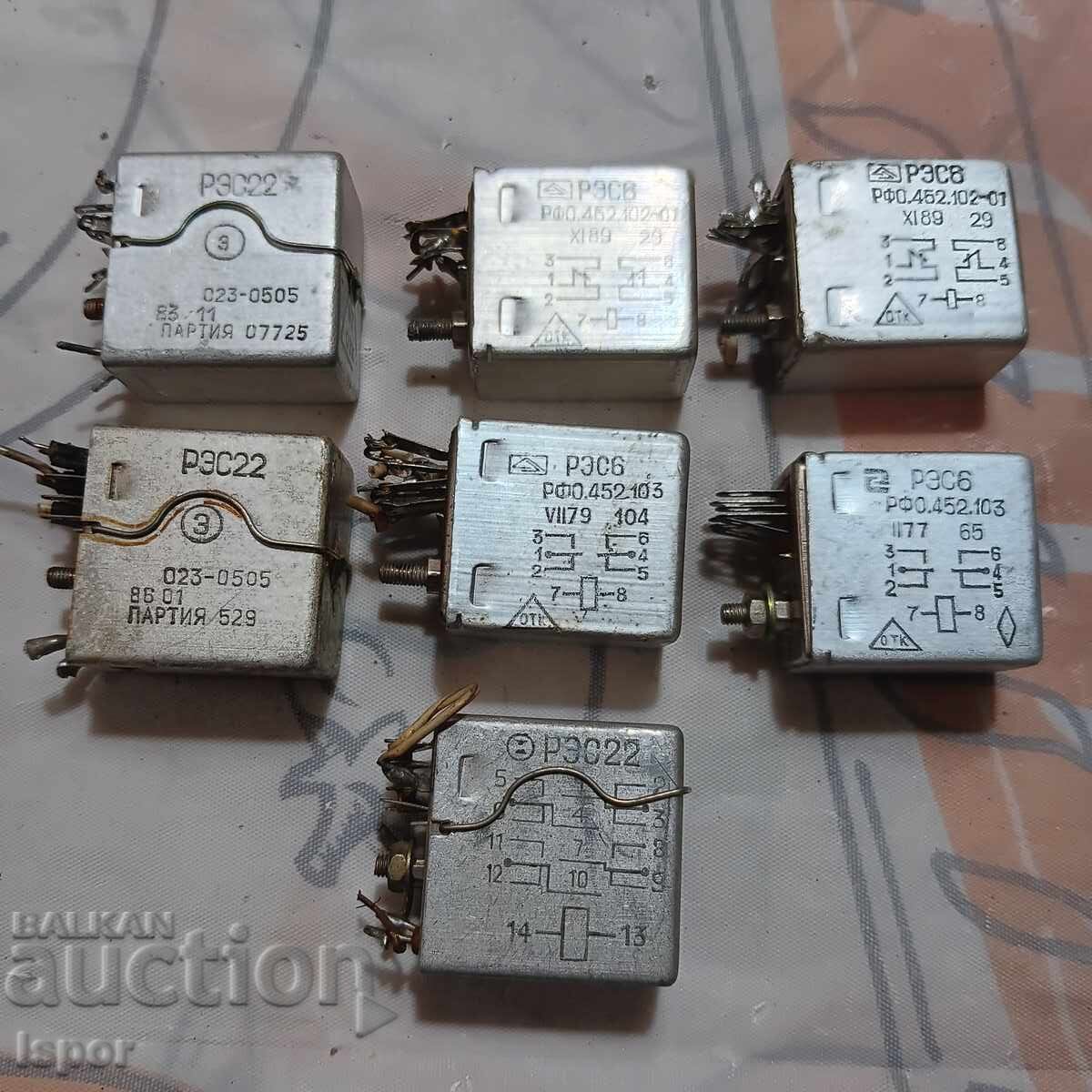 RES6 and RES22 Relays