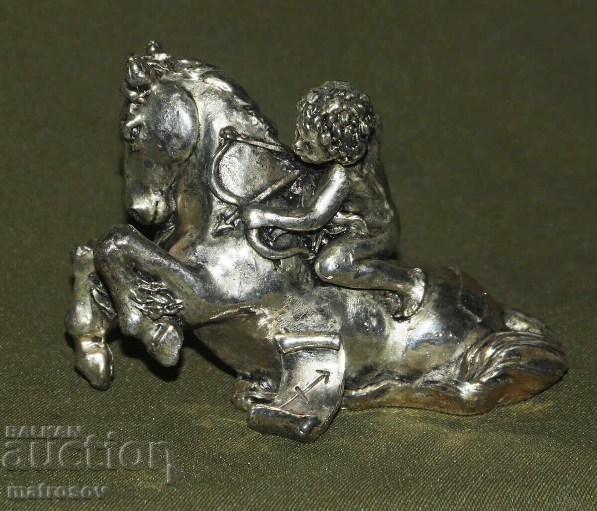 Silver-plated small figurine zodiac sign Sagittarius Silver-plated small figurine zodiac sign Sagittarius