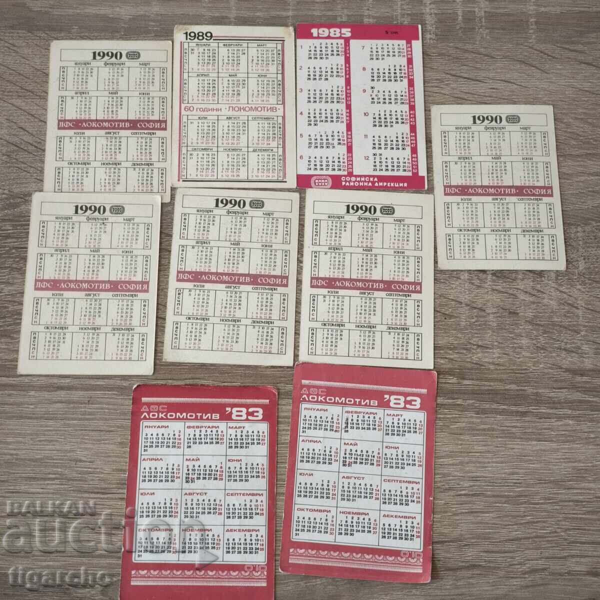 Доставка на Календари Локомотив София