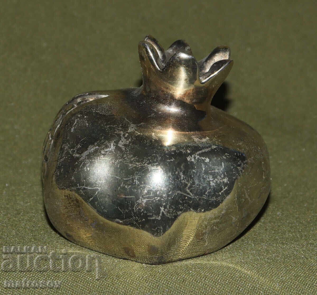 Аукцион Сребърна 925 малка декоративна фигурка Нар