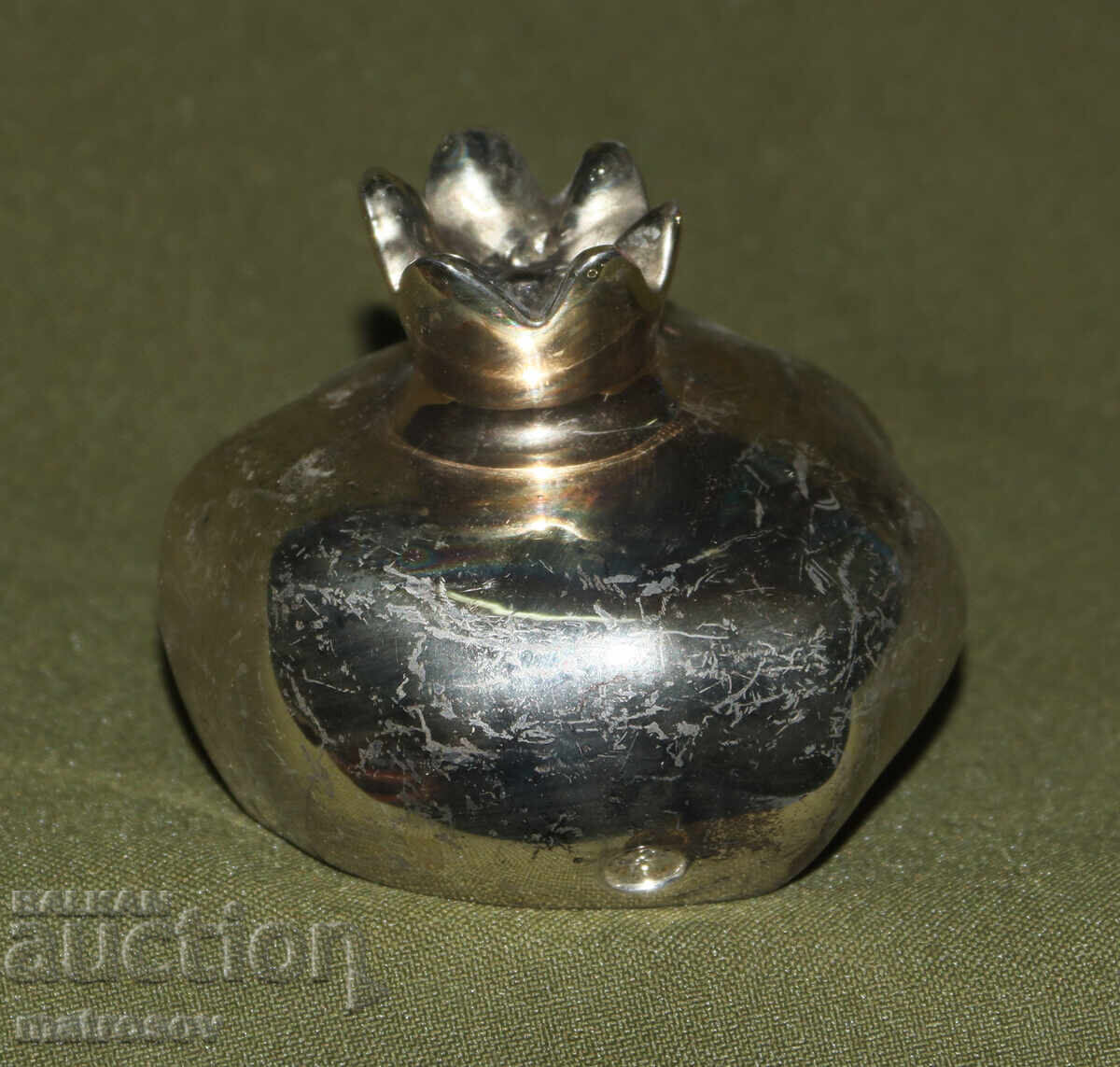 Доставка на Сребърна 925 малка декоративна фигурка Нар