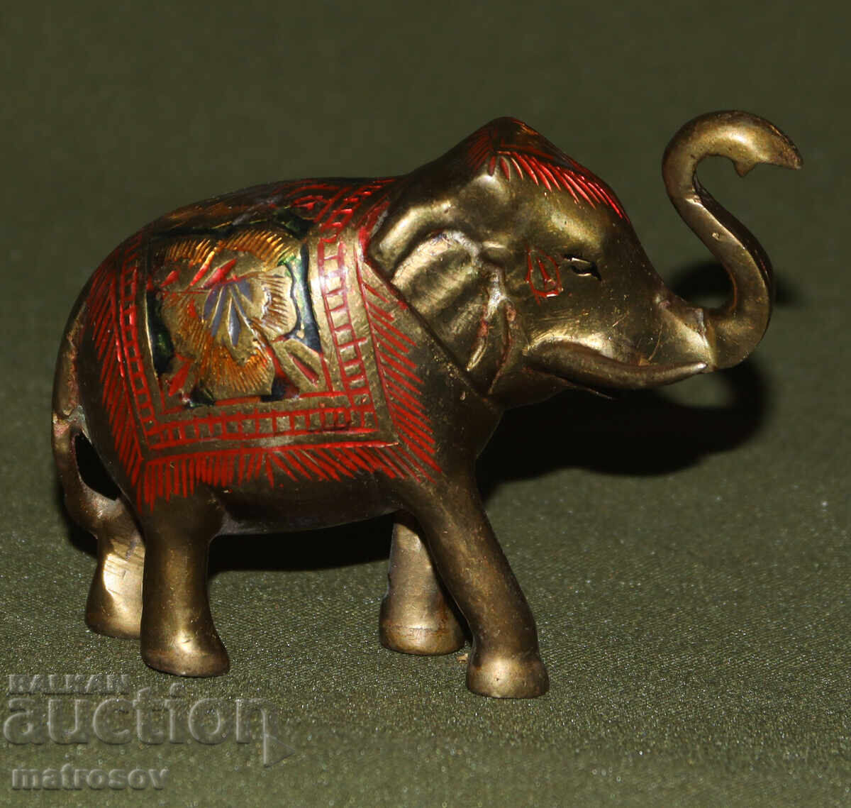 Δημοπρασία Χάλκινο διακοσμητικό ειδώλιο ελέφαντα