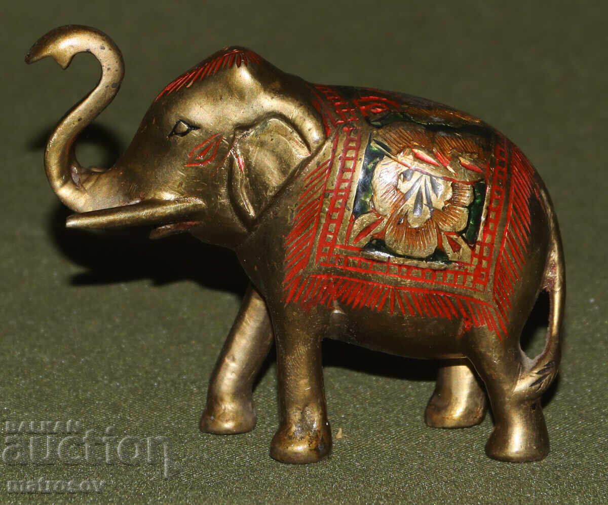 Παράδοση Χάλκινο διακοσμητικό ειδώλιο ελέφαντα