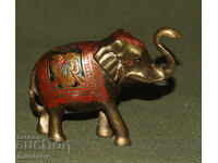 Χάλκινο διακοσμητικό ειδώλιο ελέφαντα