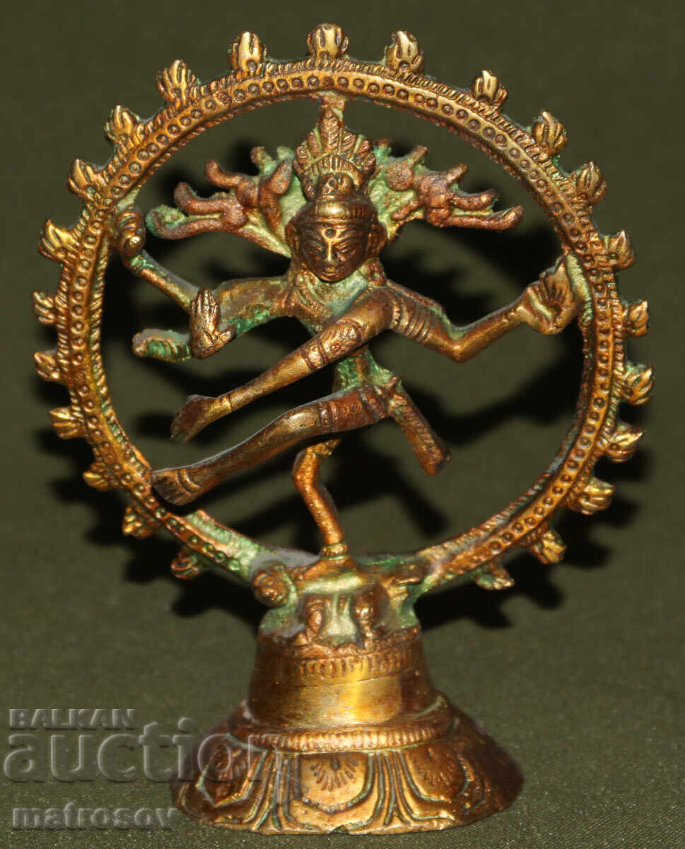 Метална статуетка Хиндуизъм Шива