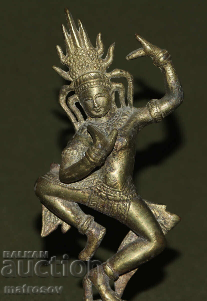 Аукцион Месингова скулптура звънец Хиндуизъм
