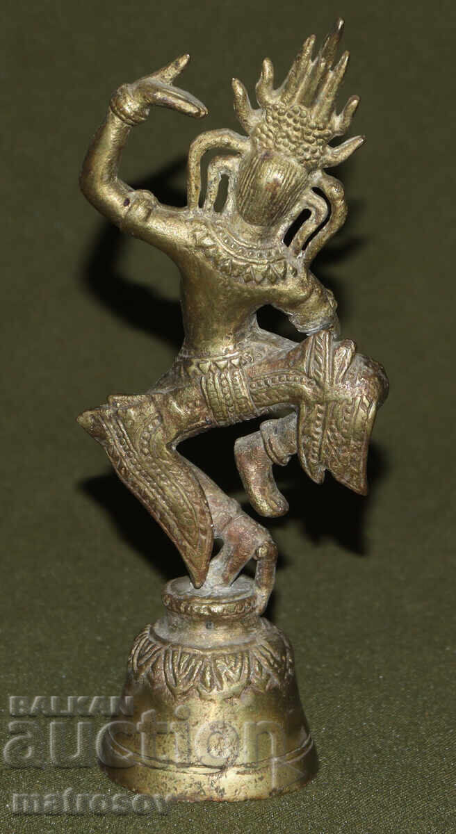 Месингова скулптура звънец Хиндуизъм - 6