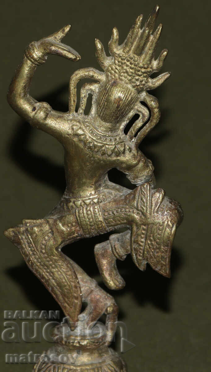 Месингова скулптура звънец Хиндуизъм - 7