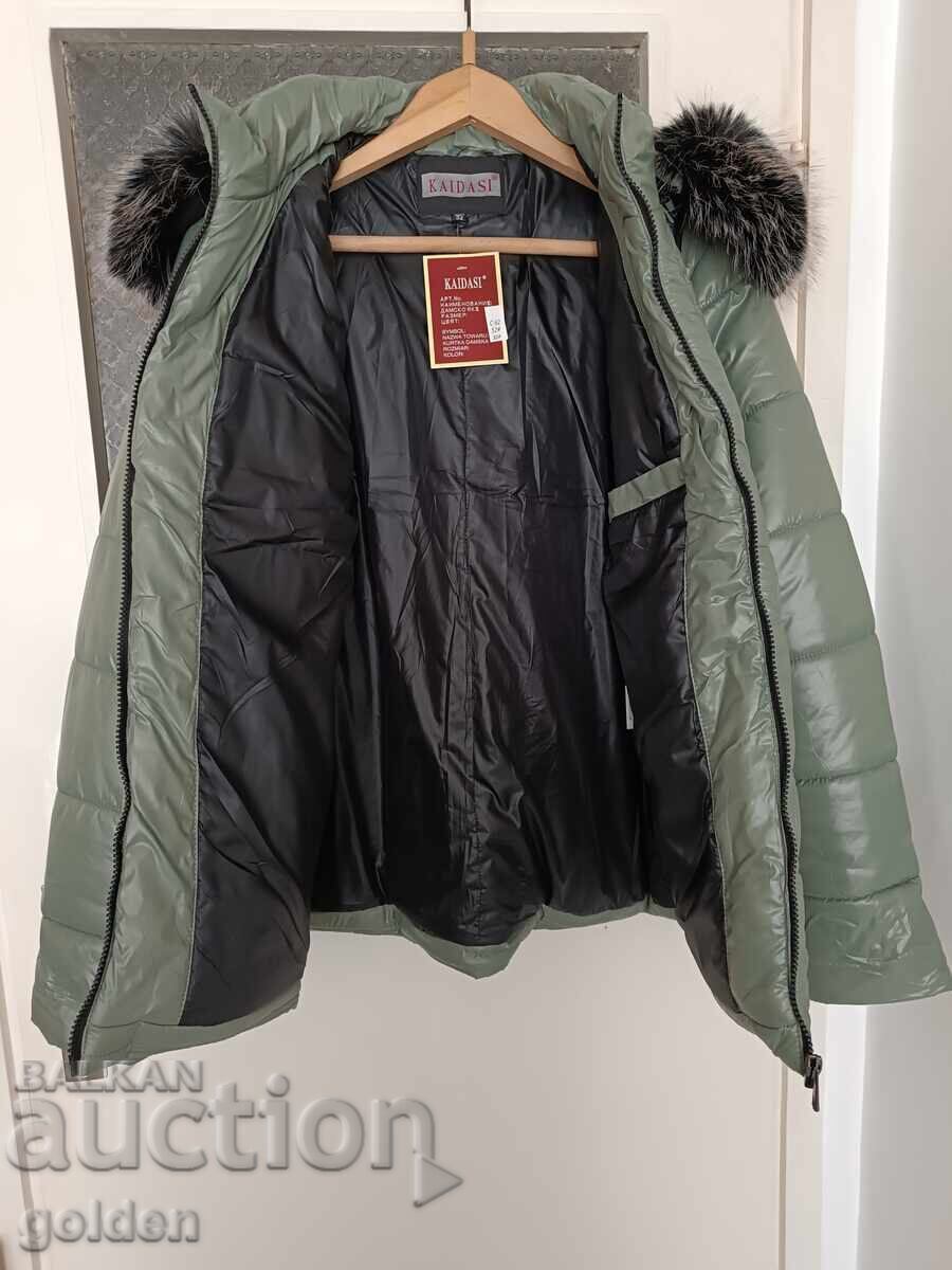 Delivery of Winter jacket with a hood