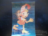 Old stereo calendar, 1988, Buratino