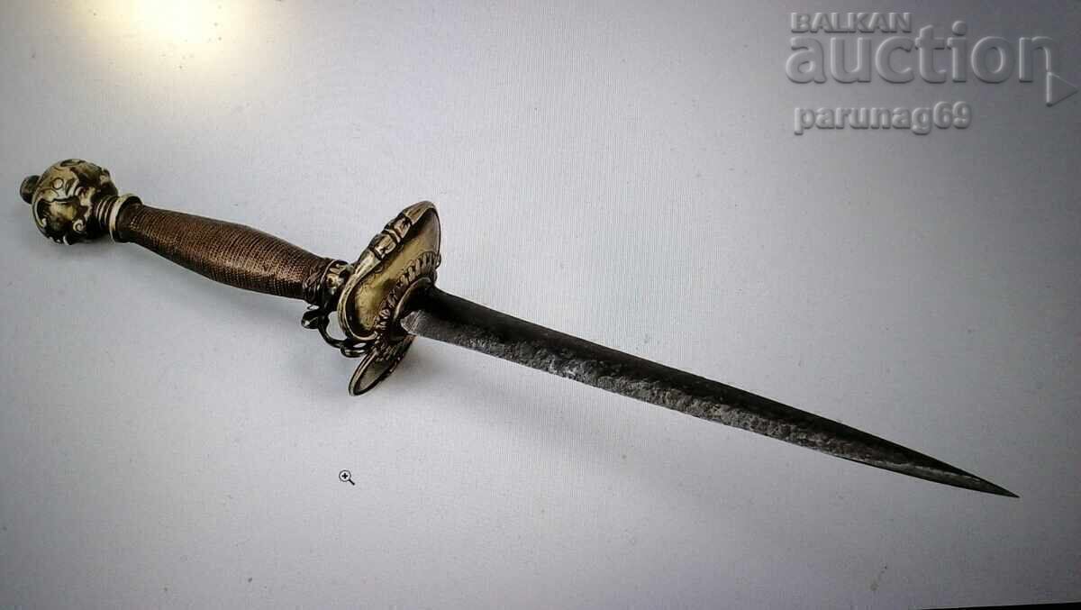 STILET, CAMĂ, KORTIK din circa 1650 - 1700 STILET, CAMĂ, KORTIK din circa 1650 - 1700