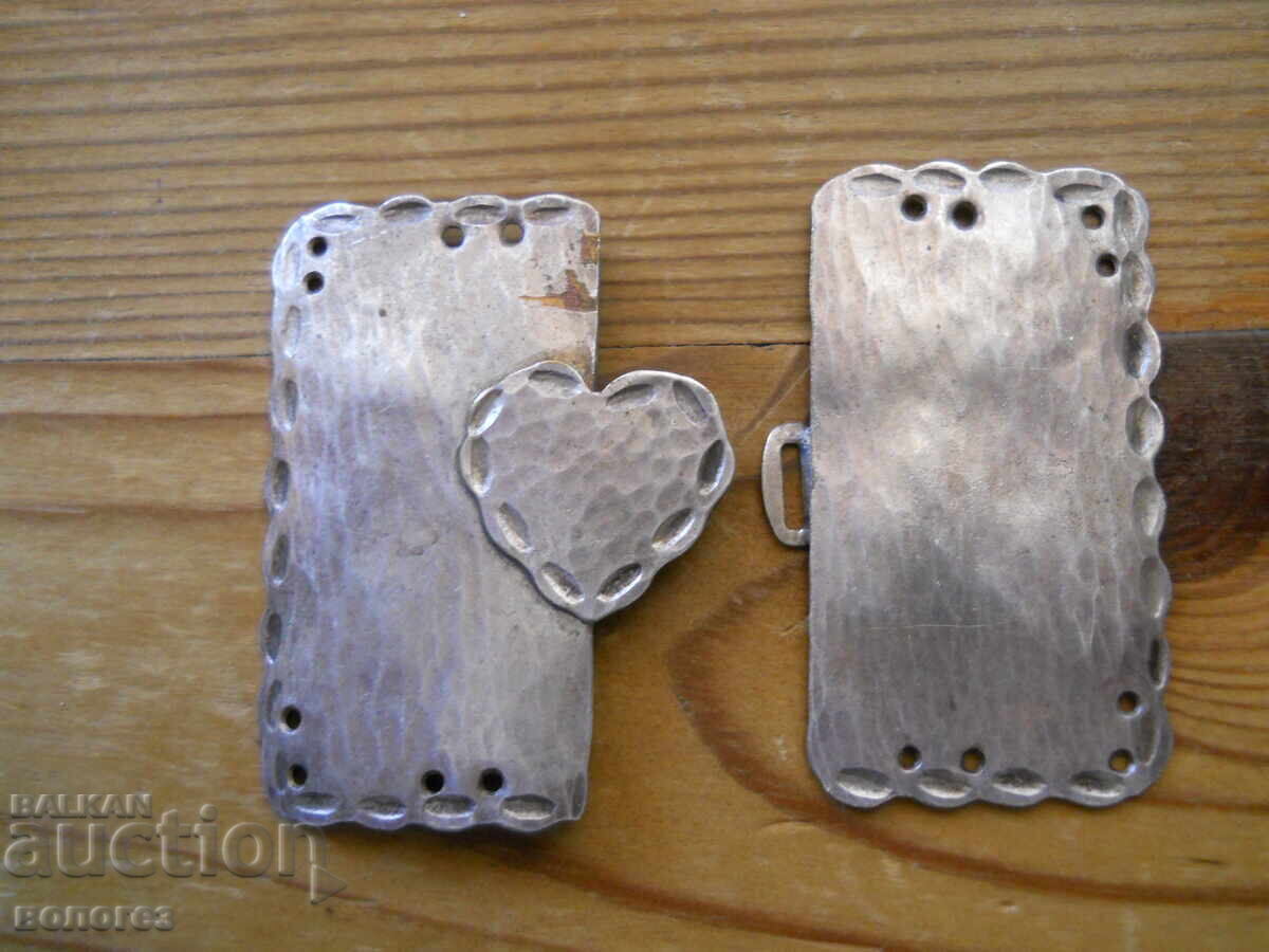 Δημοπρασία Αντίκα ασημένια αγκράφα ζώνης ή τσάντας Δημοπρασία Αντίκα ασημένια αγκράφα ζώνης ή τσάντας