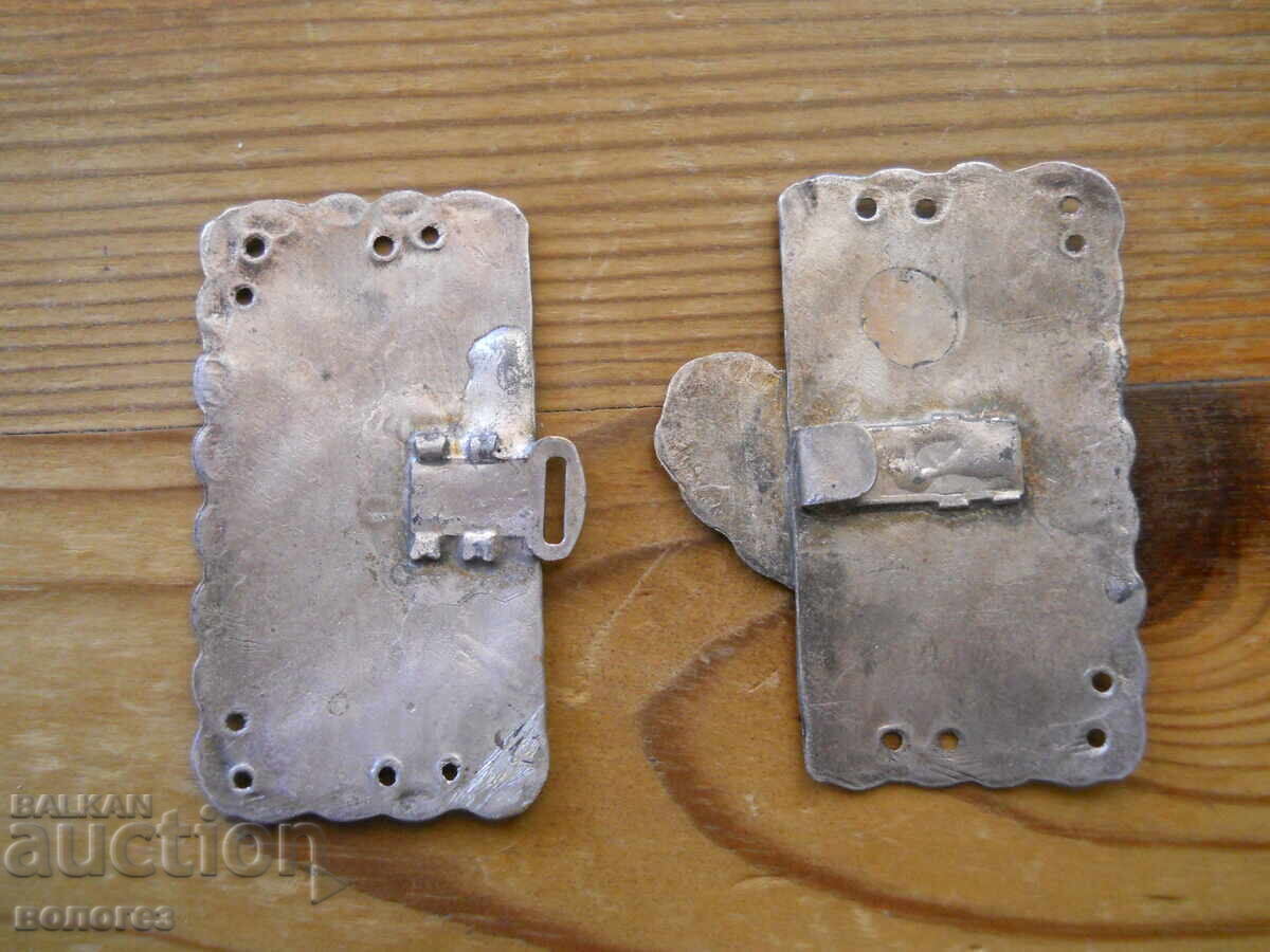 Παράδοση Αντίκα ασημένια αγκράφα ζώνης ή τσάντας Παράδοση Αντίκα ασημένια αγκράφα ζώνης ή τσάντας