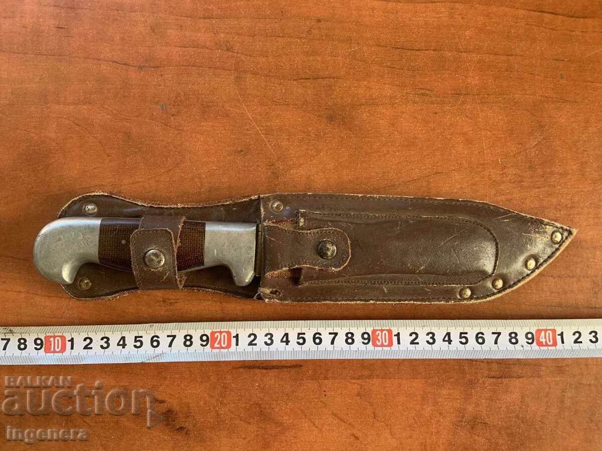 KNIFE BLADE OLD SHEATH MARKED-TERVEL with price 160.00 BGN | € 81.81 KNIFE BLADE OLD SHEATH MARKED-TERVEL with price 160.00 BGN | € 81.81