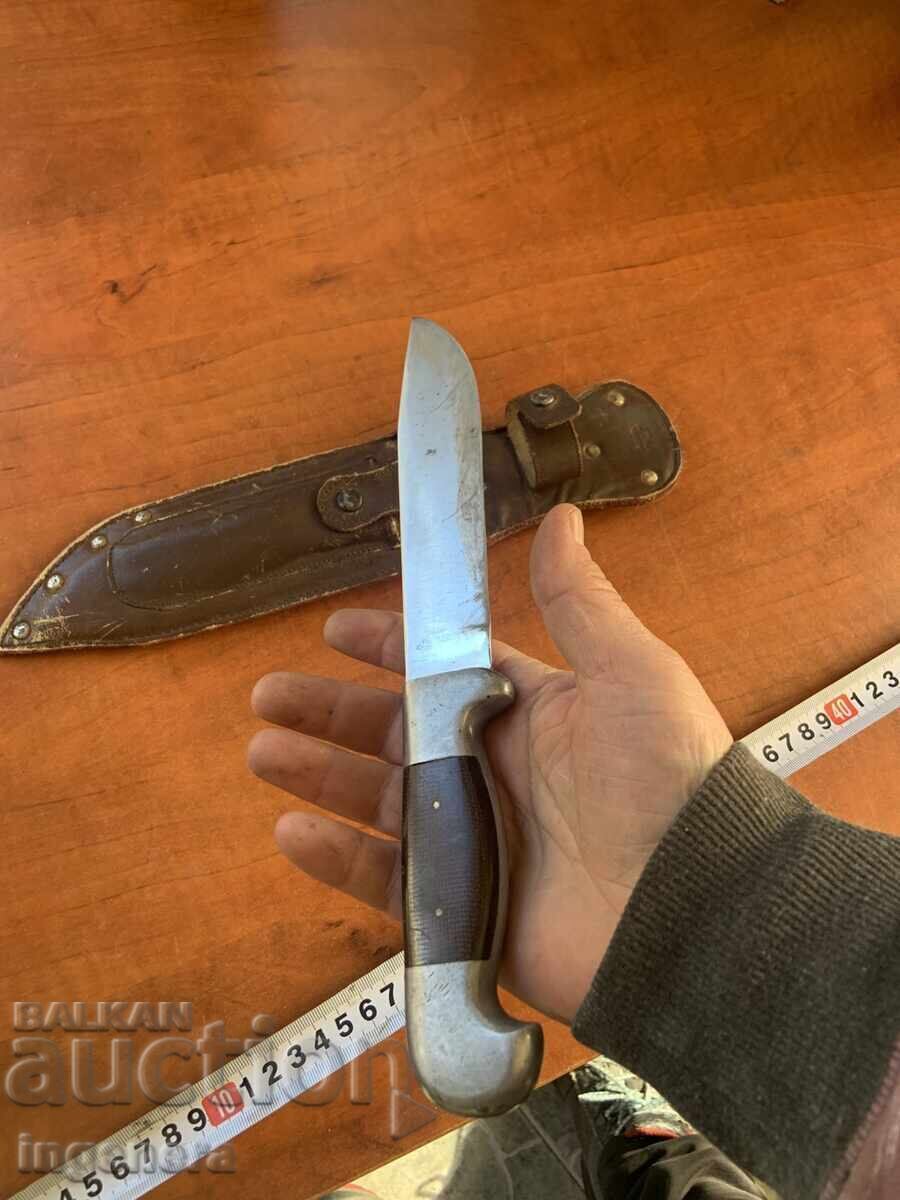 KNIFE BLADE OLD SHEATH MARKED-TERVEL - 5 KNIFE BLADE OLD SHEATH MARKED-TERVEL - 5