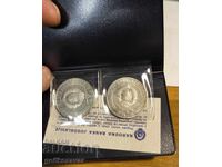 Югославия Банков сет 10 динара 1983г UNC !