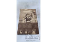 Felicitare poștală Bonne année!