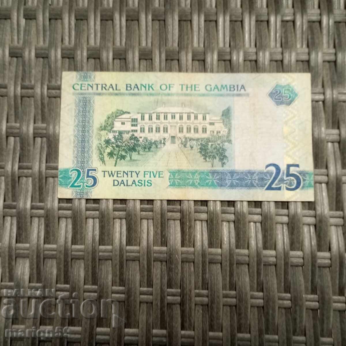 Гамбия -25 даласи с цена 8.00 лв. | € 4.09 Гамбия -25 даласи с цена 8.00 лв. | € 4.09