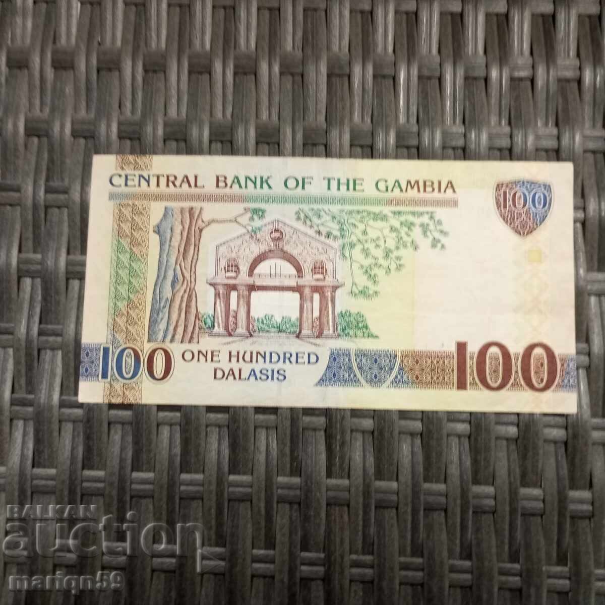 Гамбия -100 даласи с цена 13.00 лв. | € 6.65 Гамбия -100 даласи с цена 13.00 лв. | € 6.65