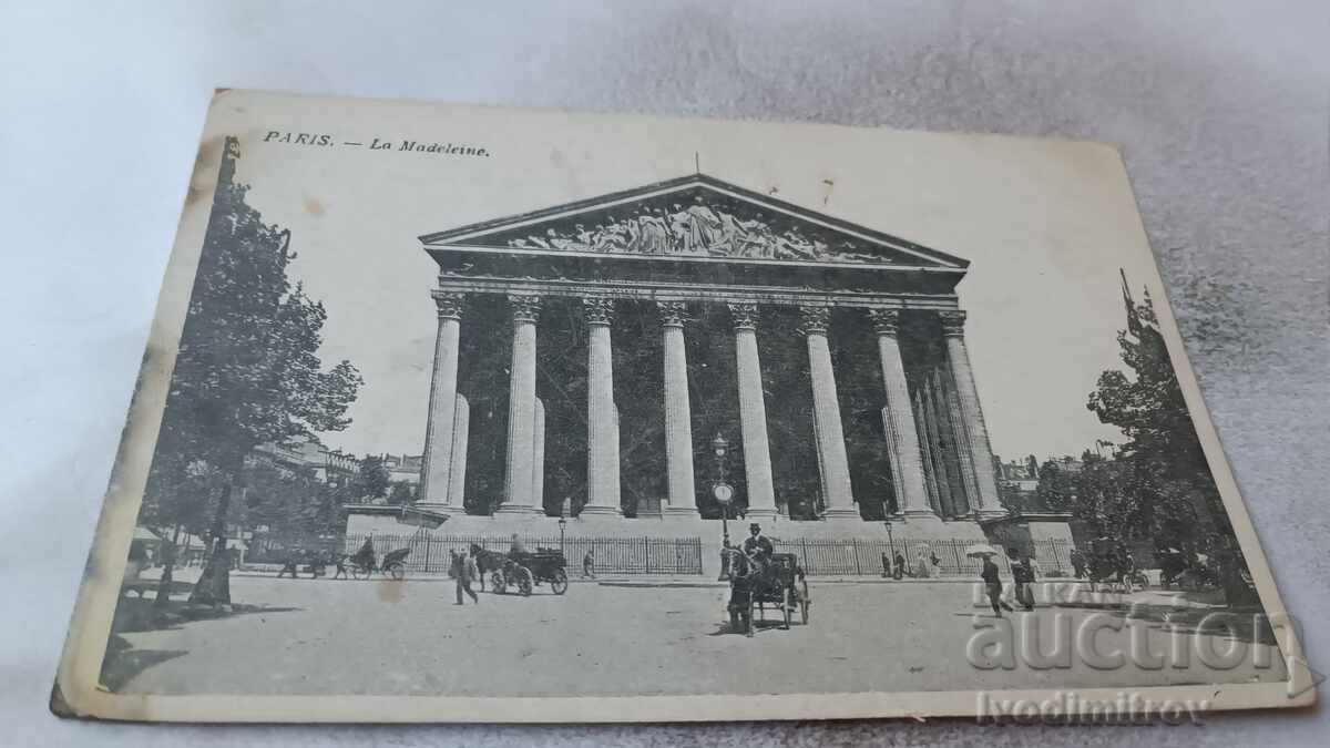 Postcard Paris La Madeleine