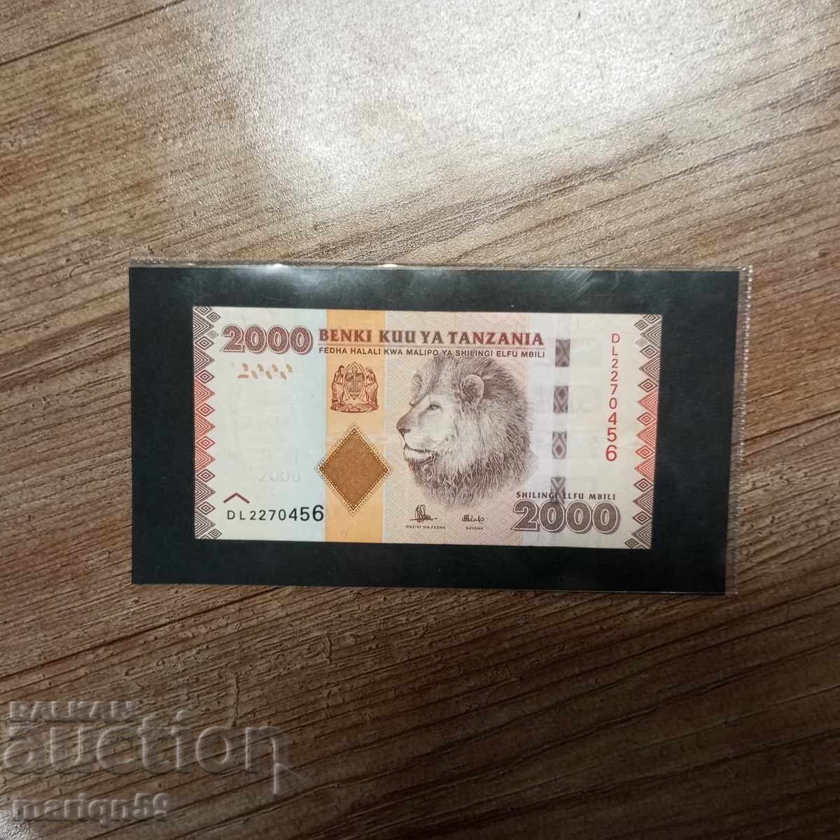 Tanzania 2000 șilingi - 2015