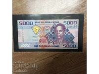 5,000 Leone Sierra Leone 2010