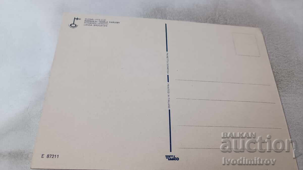 Пощенска картичка Kokkola Gamla Karleby с цена 0.85 лв. | € 0.43