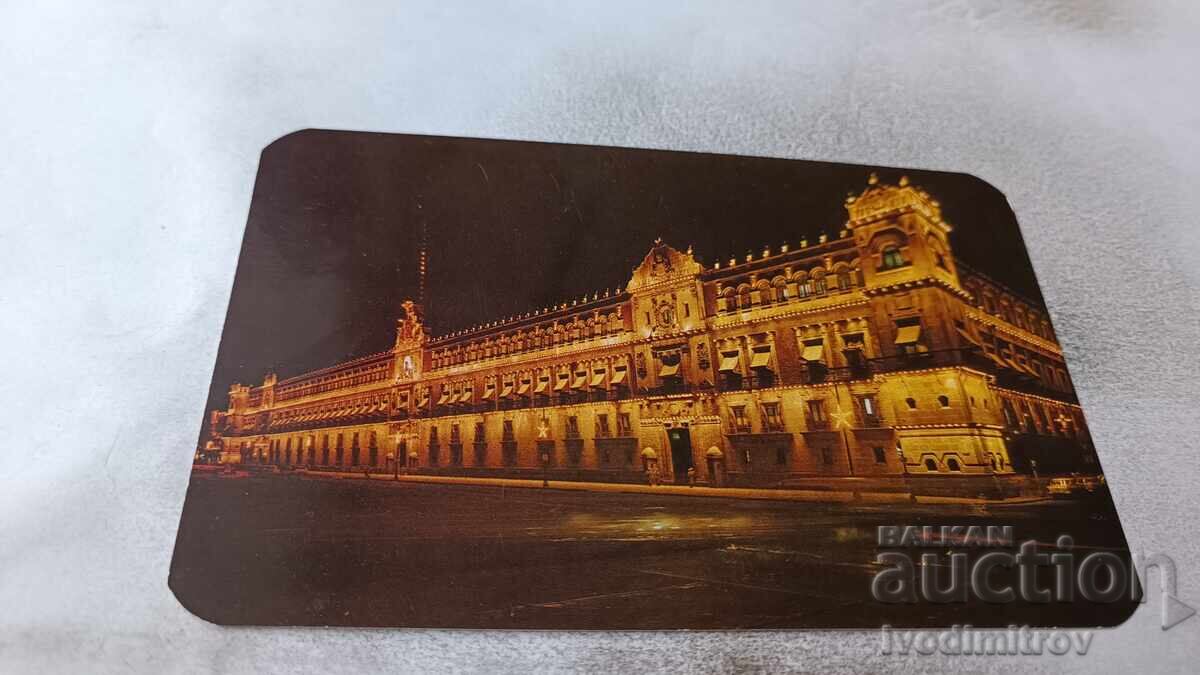 Mexico City, D.F. Illuminated National Palace on a Festive Night Mexico City, D.F. Illuminated National Palace on a Festive Night