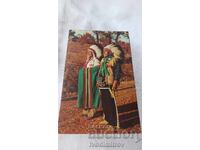 Postcard Tama-3 Native American Indians