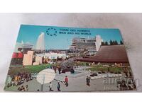 P K Memorial EXPO 67 Vedere Incitantă pe Ile Notre-Dame 1967