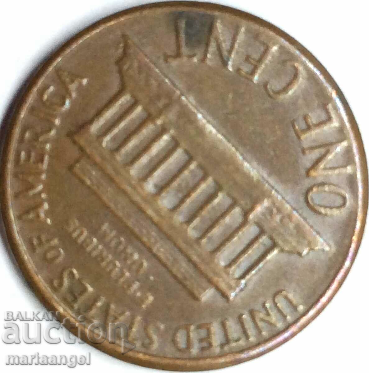 1 cent 1964 USA President Lincoln - 5 1 cent 1964 USA President Lincoln - 5