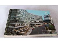 Postcard: Manchester Approach to Piccadilly Station