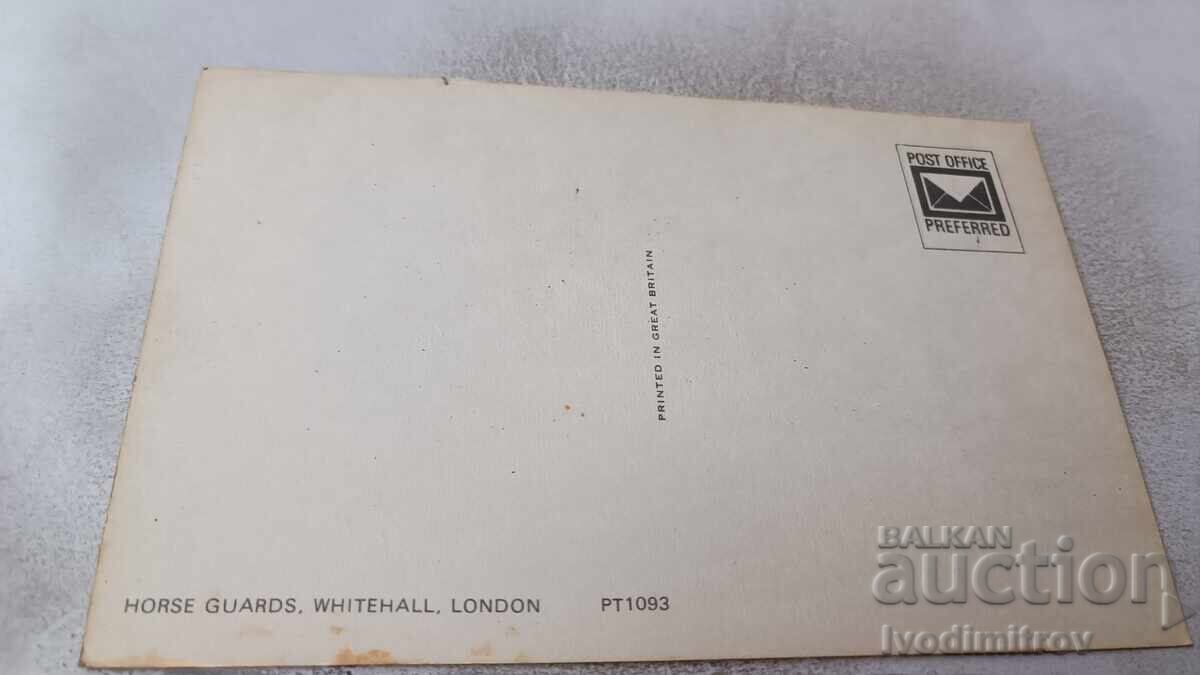 Postcard London Whitehall Horse Guards with price 0.85 BGN | € 0.43 Postcard London Whitehall Horse Guards with price 0.85 BGN | € 0.43