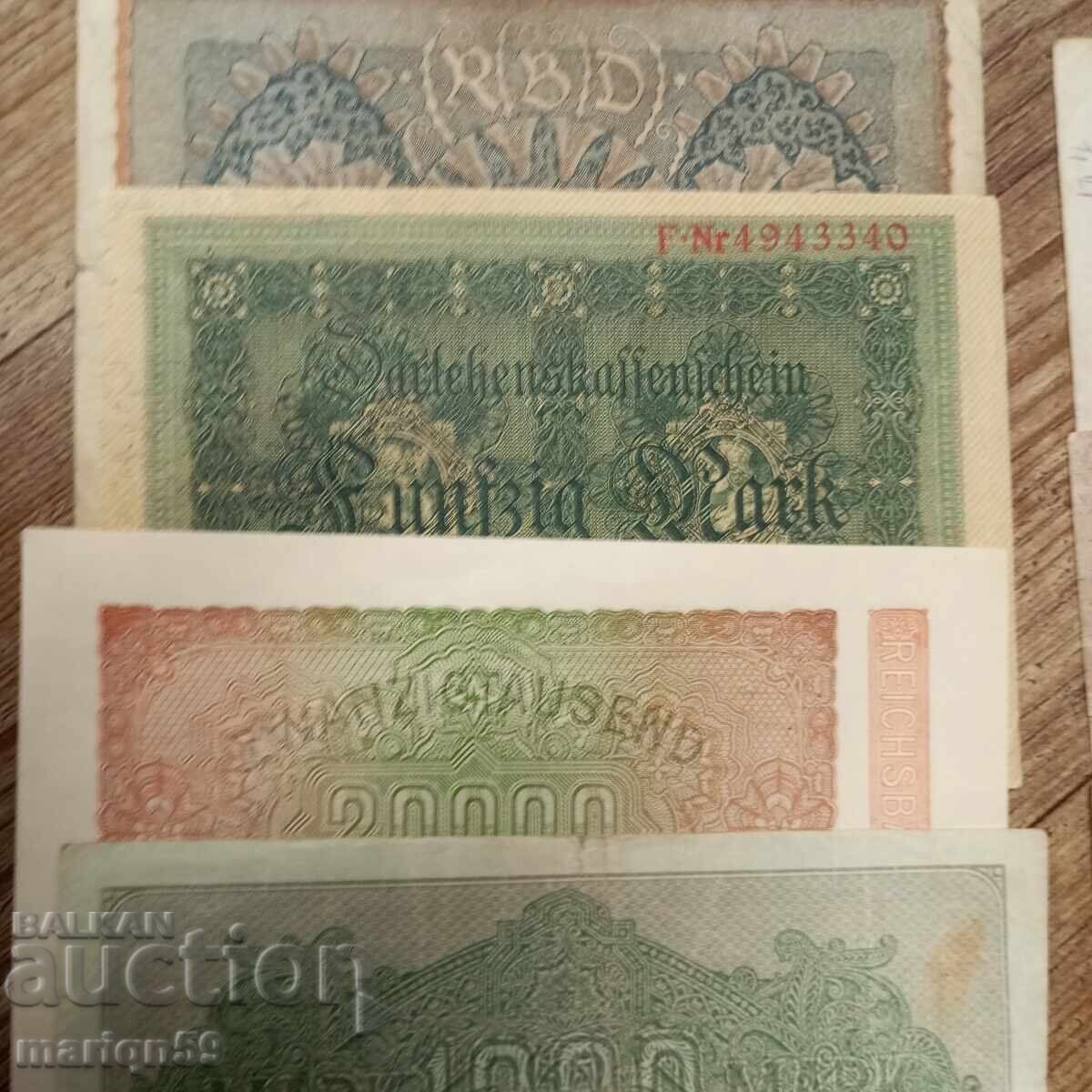 Παράδοση Λοτ από Γερμανία - 1910-1922 - 12 τεμάχια