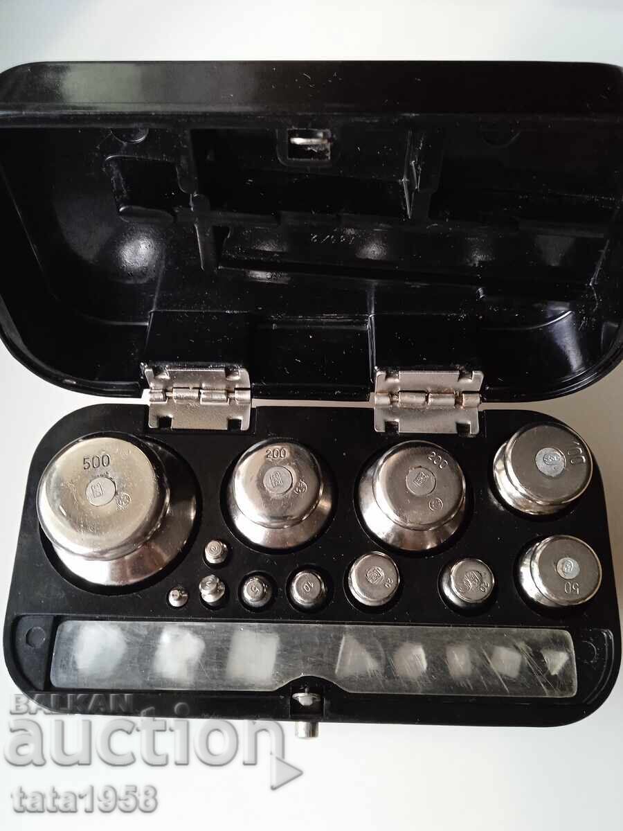 Set de greutăți pentru cântar