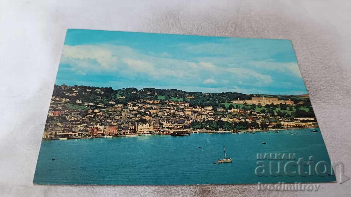 Ταχυδρομική κάρτα Dartmouth Old Town with River Dart