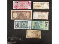 Lot of seven world items - 10 BGN