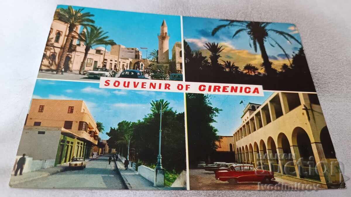 Postcard Souvenir of CYRENAICA Collage Postcard Souvenir of CYRENAICA Collage