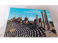 Postcard Leptis Magna The Theatre