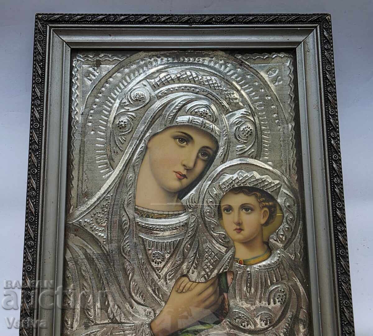 ΠΑΛΑΙΑ ΕΙΚΟΝΑ ΜΕ ΑΡΓΥΡΩΜΕΝΟ ΜΕΤΑΛΛΙΚΟ ΠΕΡΙΘΩΡΙΟ με τιμή 23.22 BGN | € 11.87 ΠΑΛΑΙΑ ΕΙΚΟΝΑ ΜΕ ΑΡΓΥΡΩΜΕΝΟ ΜΕΤΑΛΛΙΚΟ ΠΕΡΙΘΩΡΙΟ με τιμή 23.22 BGN | € 11.87