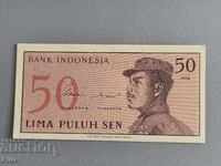 Bancnota - Indonezia - 50 sen | 1964
