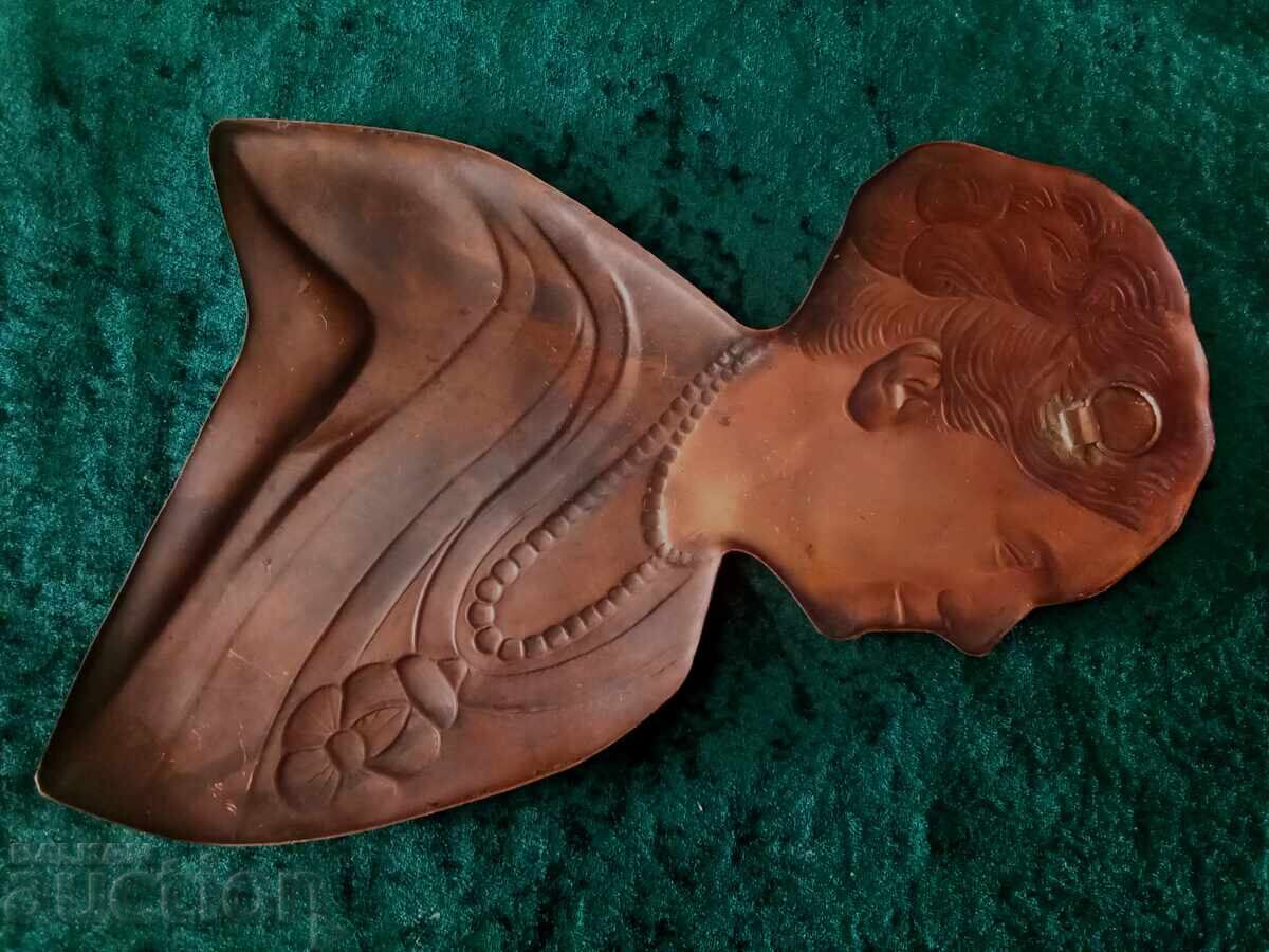 Licitație Placă de cupru Wilhelmina Licitație Placă de cupru Wilhelmina