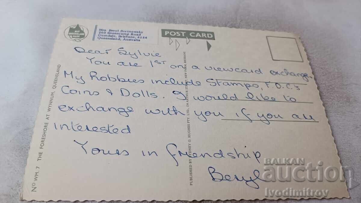 Poshtenska κάρτα The Forechore at Wynnum, Gueensland με τιμή 0.85 BGN | € 0.43