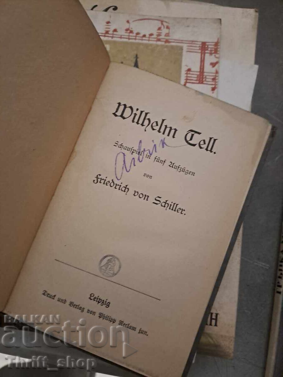 Wilhelm Tel с цена 1.60 лв. | € 0.82