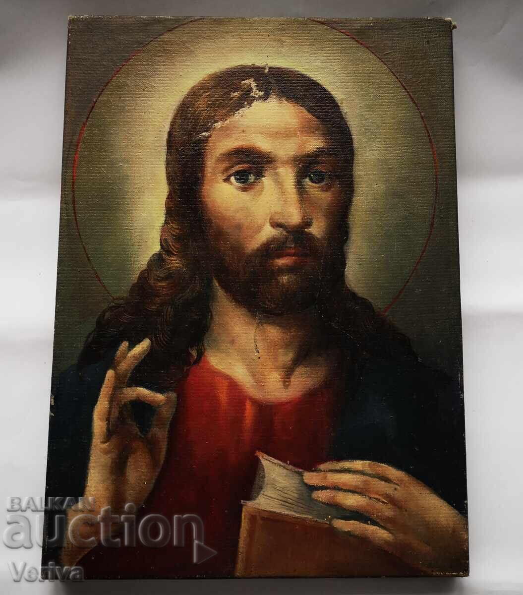 Παράδοση ΧΡΙΣΤΟΣ ΠΑΝΤΟΚΡΑΤΟΡ, ΧΕΙΡΟΠΟΙΗΤΗ ΠΑΛΑΙΑ ΕΙΚΟΝΑ Παράδοση ΧΡΙΣΤΟΣ ΠΑΝΤΟΚΡΑΤΟΡ, ΧΕΙΡΟΠΟΙΗΤΗ ΠΑΛΑΙΑ ΕΙΚΟΝΑ