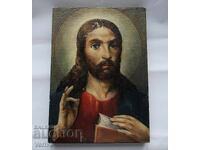 ΧΡΙΣΤΟΣ ΠΑΝΤΟΚΡΑΤΟΡ, ΧΕΙΡΟΠΟΙΗΤΗ ΠΑΛΑΙΑ ΕΙΚΟΝΑ