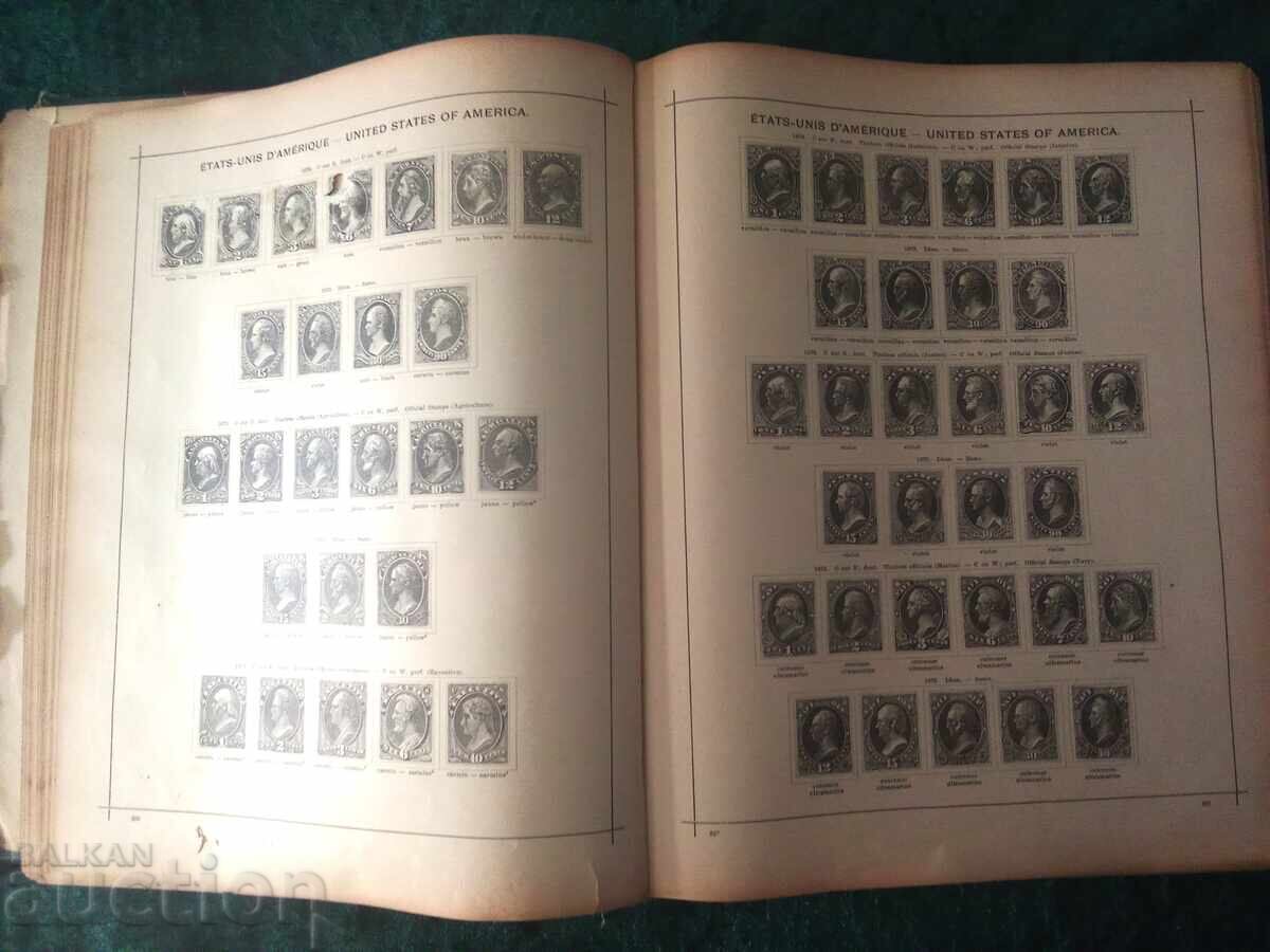 МЕЖДУНАРОДЕН ПОЩЕНСКИ АЛБУМ НА - 19-ТИ ВЕК - 7 МЕЖДУНАРОДЕН ПОЩЕНСКИ АЛБУМ НА - 19-ТИ ВЕК - 7