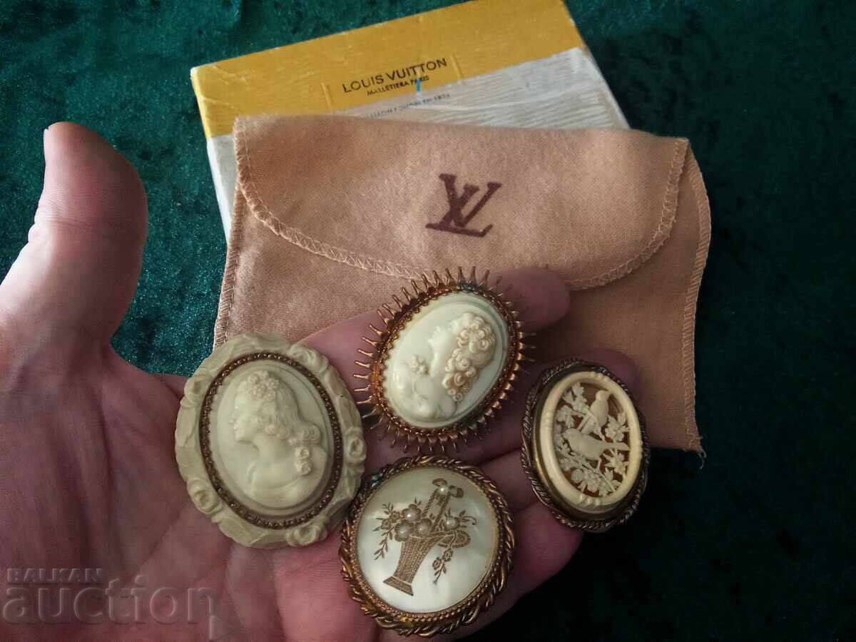 Lot de broșe vechi din secolul al XIX-lea - 6