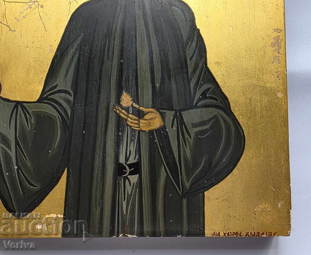 Delivery of OLD GREEK ICON FROM THE ISLAND OF CRETE FIRST HALF OF THE 20TH CENTURY Delivery of OLD GREEK ICON FROM THE ISLAND OF CRETE FIRST HALF OF THE 20TH CENTURY